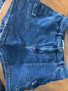 Holster Dark Blue Denim Shorts